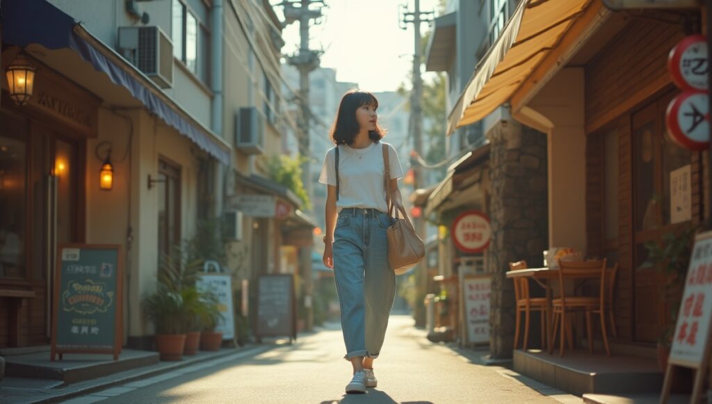 レトロな街並みを楽しむモデルコース